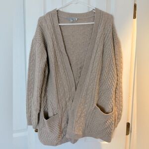 SWTR - XS - Oversized Dusty Rose Cardigan
